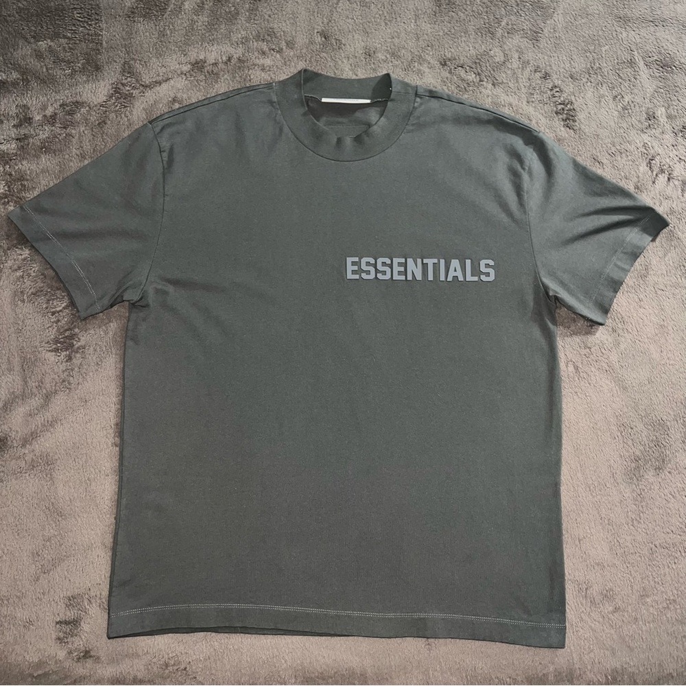 Fear Of God Essentials off-black SS23 Crew Neck Tee preowned Size L